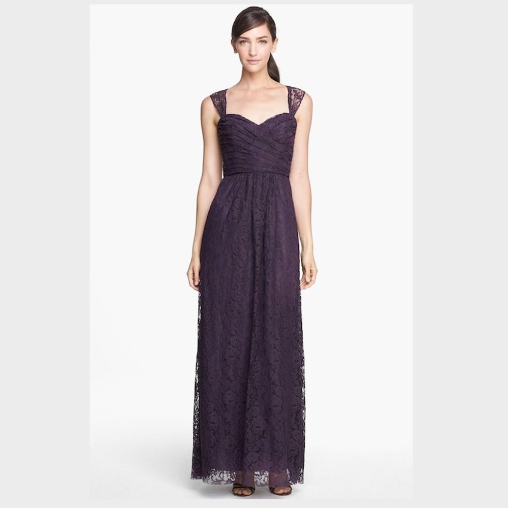 Amsale Lace Gown (NWT)
